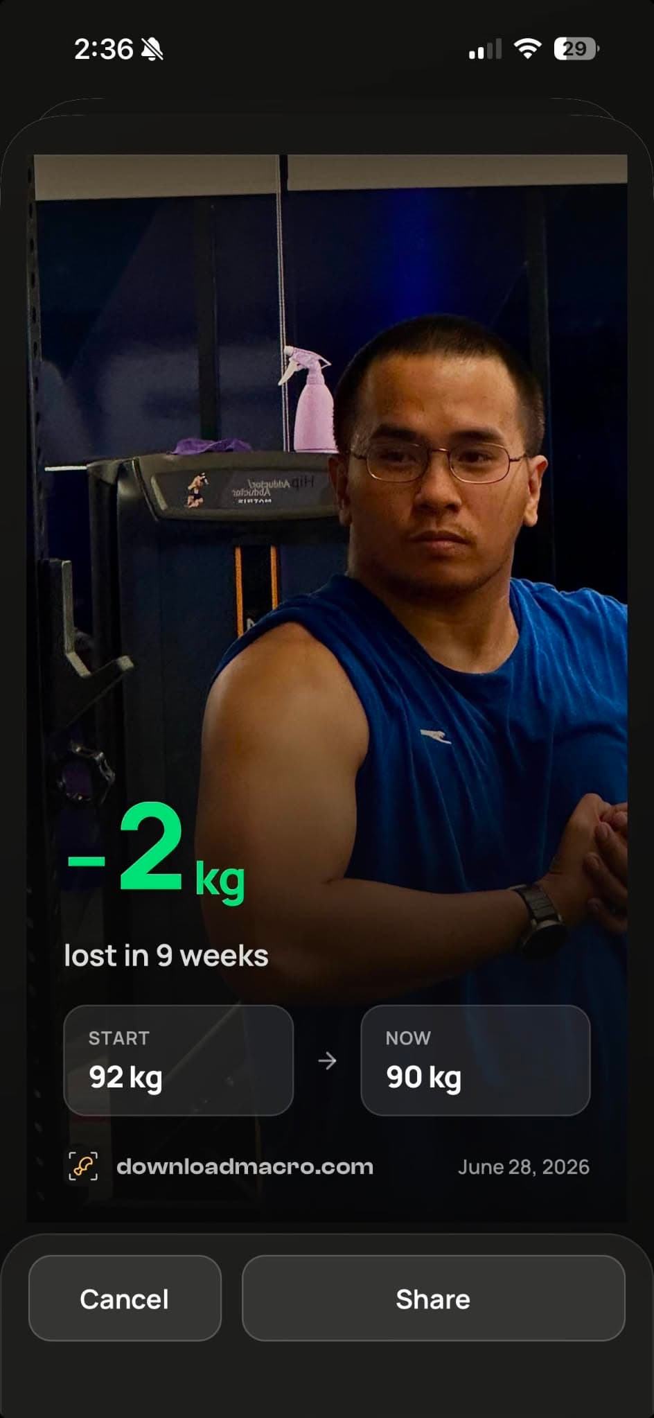 Share progress image